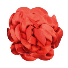 Satin flower with brightness 18cm | Haberdashery Online Pontejos