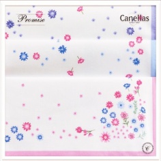 Pañuelo señora 100% algodon estampado color caja/3 ud. tamaño 32cm | M