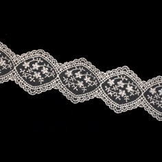 Tulle Embroidery 2106 | Haberdashery Online Pontejos