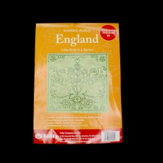 Kit Embroidery Sashiko World Tulip England | Haberdashery Online Pontejos