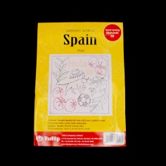 Kit Embroidery Sashiko World Tulip Spain | Haberdashery Online Pontejos