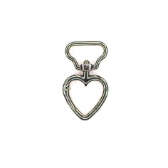 Ring heart carabiner 20mm | Haberdashery Online Pontejos