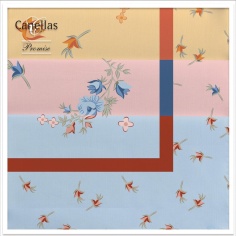 Lady handkerchief Satin color 3 | Haberdashery Online Pontejos
