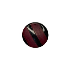 Botón rayas bicolor | Mercería Online Pontejos