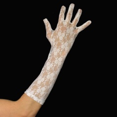 Long lace gloves | Haberdashery Online Pontejos