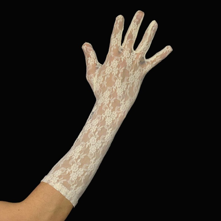 Long lace gloves | Haberdashery Online Pontejos