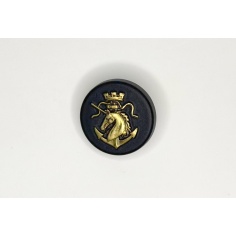 Botón zamak pintado escudo | Mercería Online Pontejos