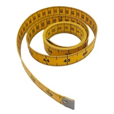 Cinta metrica cm/inch col.amarillo | Mercería Online Pontejos