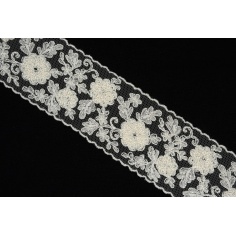 Tulle Embroidery 2123 | Haberdashery Online Pontejos