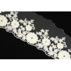 Tulle Embroidery 2124 | Haberdashery Online Pontejos