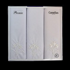 Handkerchief Lady Embroidery 204 Model 4 | Haberdashery Online Pontejos