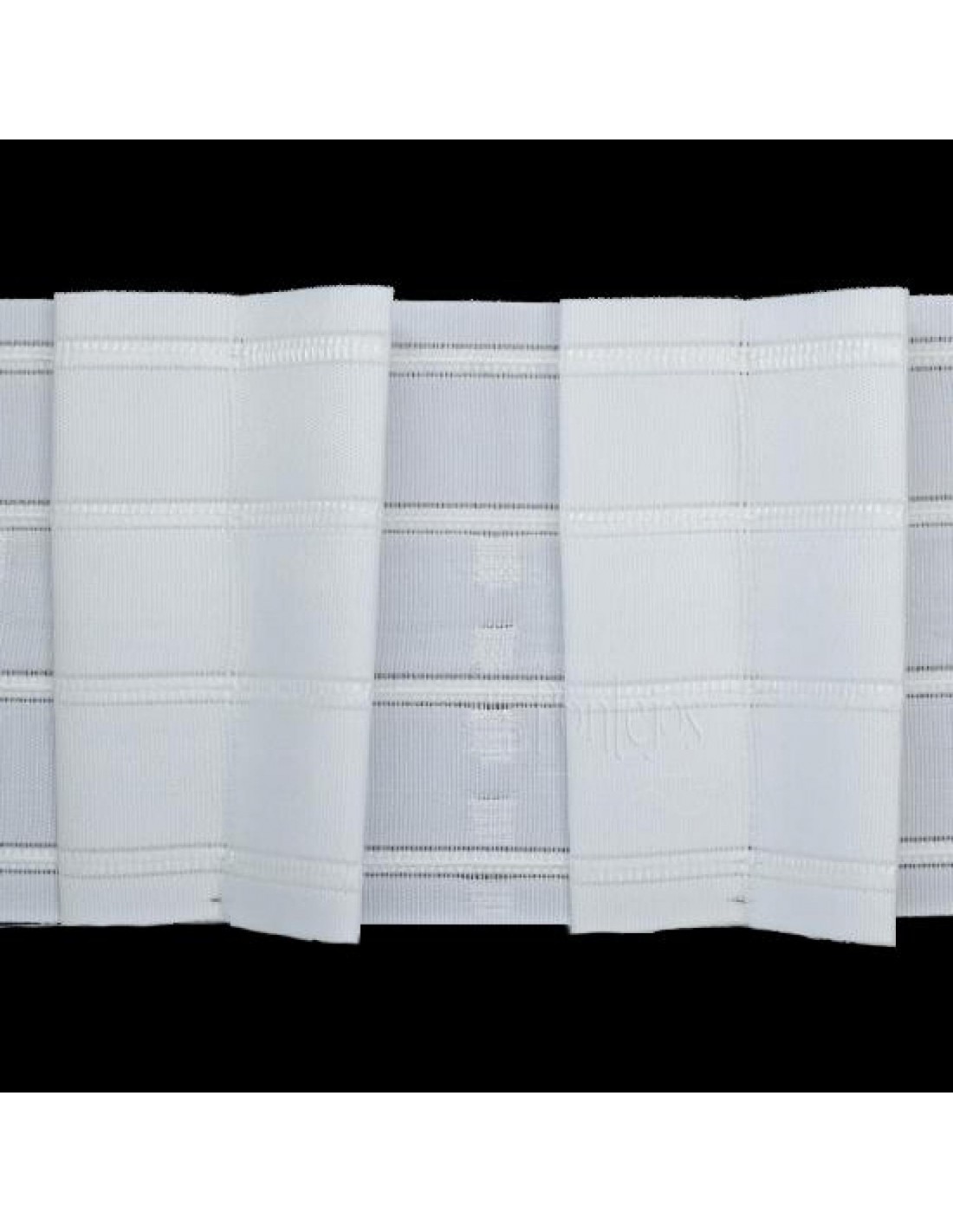 Cinta para cortina de frunce 5,5 cm blanca - Mercería La Costura