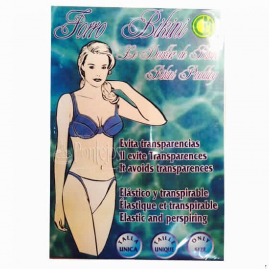 Forro de bikini señora