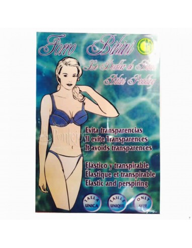 Forro de bikini señora