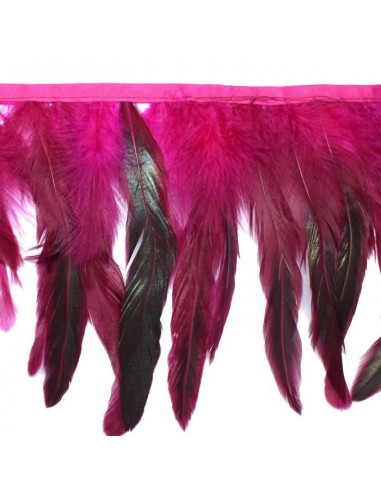 Fleco de plumas bicolor 14cm