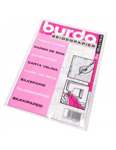 Papel copia carbón burda seda