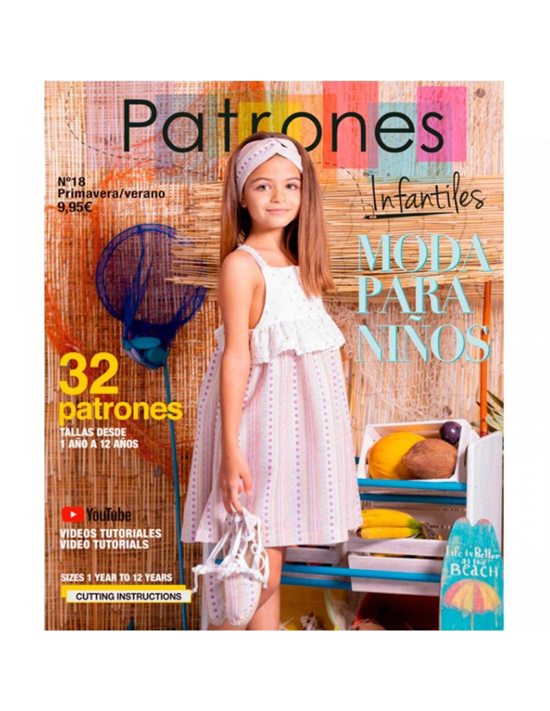 Revista patrones nº18 primavera/verano moda para niños