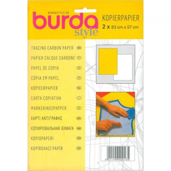 Papel copia carbón burda