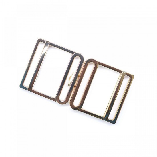 Hebilla rectangular metal...