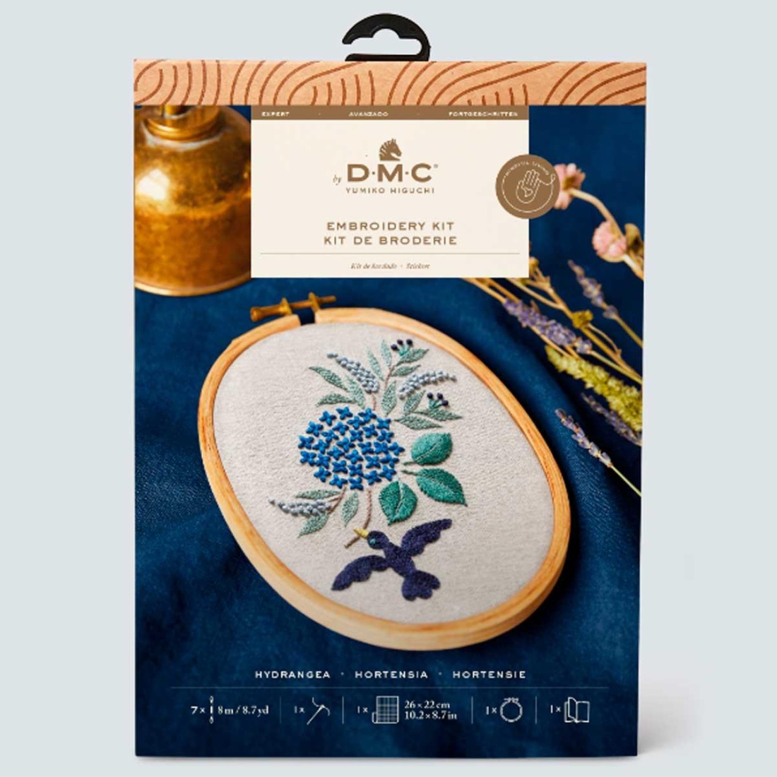 Hydrangea Embroidery Kit